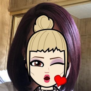 Cabello sintético color burgundy